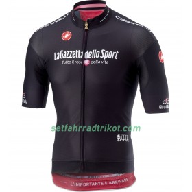 Schwarzes Radtrikot kurzarm 2018 Giro d'Italia